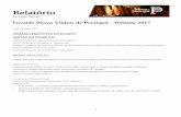 Relatório - viniportugal.pt · Grande Prova Vinhos de Portugal ... - Público selecionado (exemplos: lista de mails da Winicjatywa.pl de amantes do vinho e lista de mails PPCC, outros)