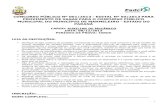 AUXILIAR DE MECANICO - t.r4.com.brt.r4.com.br/arquivos_downloads/AUXILIAR_DE_MECANICO_MARMELEIRO.pdf · 22 - Na regulagem de freios de um automóvel, que conjunto de rodas deve ser