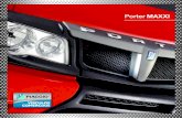Porter MAXXI - Piaggio Veículos Comerciais - Portugal · disso, a ampla plataforma “all flat”, nas versões fixa e basculante, possui laterais de liga leve de 40 cm e puxadores