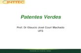 Patentes Verdes - Portal UFS - CINTTECcinttec.ufs.br/uploads/page_attach/path/3133/No__es_B_sicas_de_Tec... · •Energia Nuclear •Administrativo. 13 ... As Patentes Verdes no INPI.