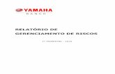 RELATÓRIO DE GERENCIAMENTO DE RISCOS · Yamaha Administradora de Consórcio Ltda). Assim como outros normativos divulgados pelo Bacen e CMN, a Circular 3.678/13 foi ... (Prevenção