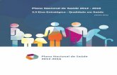 Plano Nacional de Saúde 2012-2016 · Plano Nacional de Saúde 2012-2016 3.3 Plano Nacional de Saúde 2012 - 2016 ... empresarial, financeira, da informação e a gestão do risco