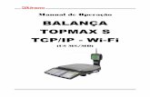 BALANÇA TOPMAX S TCP/IP - Wi-Fi - IDEPRO - Instituto de ...urano.ind.br/integra/downloads/manuais/Man_Oper_Balanca_Topmax_S_R... · 5 - Teclas 0 - 9 Têm diversas funções, tais