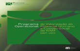 Programa de Valorização do Operacional Potencial Humano e ... · FICHA TÉCNICA TÍTULO Programa Operacional de Valorização do Potencial Humano e Coesão Social da RAM 2007 >