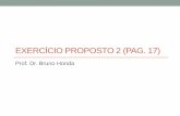 Exercício proposto 2 (pag. 17) - bslhonda.webnode.com fileEXERCÍCIO PROPOSTO 2 (PAG. 17) Prof. Dr. Bruno Honda . Enunciado Ex. 02: Os blocos de pesos P P e (=100N) estão em equilíbrio