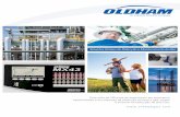Soluções Globais de Detecção e Monitoramento de Gásclean.com.br/Menu_produtos/Gases/Fixos/Catalogo_Oldham.pdf · de gás de ponto fixo em todo o mundo. ... • Controle contínuo