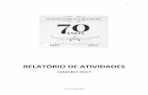 RELATÓRIO DE ATIVIDADES - sindag.org.brsindag.org.br/wp-content/uploads/2016/12/SINDAG-Relatorio-de... · RELATÓRIO DE ATIVIDADES JANEIRO 2017 . 2 ... 365 fatos sobre a Aviação