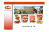 Tyson Foods, Inc. - camara.leg.br · A marca de frango mais forte de Santa Catarina! Qual é a primeira marca, ... Integração 1 Fábrica de Rações Frigorífico Distributição