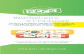 Workshops e Produtos - pecs-portugal.compecs-portugal.com/brocureforwebsharing.pdf · Kit de Estratégias visuais ... e familiares ou cuidadores - todos os que vivam ou trabalhem