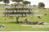 AS MEDIDAS AGRO AMBIENTAIS Conciliação da Actividade … · AS MEDIDAS AGRO-AMBIENTAIS Conciliação da Actividade Agrícola com a Conservação da Biodiversidade João Madeira