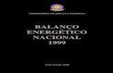 Balanço Energético Nacional - rodadas.anp.gov.brrodadas.anp.gov.br/arquivos/Round2/ben_p99.pdf · MINISTÉRIO DE MINAS E ENERGIA BALANÇO ENERGÉTICO NACIONAL 1999 ANO BASE 1998.