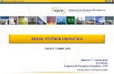 Brasil: Potência Energética - senado.gov.br · Fonte: IEA e Balanço Energético Nacional. EPE, 2009 - Resultados Preliminares. Hidráulica 77,0% Carvão e Derivados 1,4% Nuclear