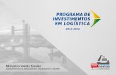 Apresentação do PowerPoint - planejamento.gov.br · Santos Brasil CSN. AEROPORTOS. 6 AEROPORTOS CONCEDIDOS Investimentos de R$ 26 Bilhões Brasília -DF Viracopos - SP Confins -