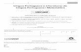 Língua Portuguesa e Literaturas de Língua Portuguesa Matemáticarenataquartieri.com/wp-content/uploads/2018/02/portmat.pdf · A prova deve ser feita a caneta esferográfica, azul