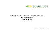 MANUAL PGDAS-D v2 fev 2015 - sefaz.ba.gov.br · - 4 - 13.5.9 – Prestação de serviços de comunicação; de transporte intermunicipal e interestadual de carga; e de transporte