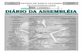 FLORIANÓPOLIS,21 DE FEVEREIRO DE 2001 NÚMERO · Convênio com a Associação Catarinense de Avicultura; ... de Integração Social e ... Termo Simplificado de Convênio de Implementação