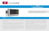Monitor P15 Técnico new2 - prolife.com.br · manual, auto, STAT (este último somente para ... Configuração Padrão: ECG 3/5 vias, Resp, PNI, Oximetria, 2 canais de Temperatura,
