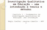 [PPT]Investigação Qualitativa em Educação – uma … · Web viewInvestigação Qualitativa em Educação – uma introdução à teoria e métodos Capítulo 1 – Fundamentos