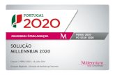 SOLUÇÃO MILLENNIUM 2020 - esgra.pt · alternativos à fatura de abastecimento de água e ... editável Portugal Tutorial de Apoio Comercial Declaração de Análise de Financiamento