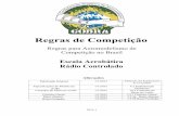 Regras de Competição - COBRA - Confederação Brasileira ... · 8.6: Família 6.2: Tail Slides ..... ... novamente uma pontuação som de três (3) ou menos para a mesma sequência