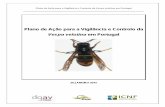 Plano de Ação para a Vigilância e Controlo da - DRAP Centro · vespas nativas e nas populações de outros insetos. Como efeitos colaterais da diminuição daentomofauna autóctone
