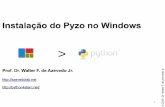 Download do pyzo - azevedolab.net · necessárias para computação científica e bioinformática. Clique em “Quickstart”. ... Usando IEP para Desenvolver Códigos em Python O