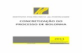Concretização do processo de Bolonha - ipportalegre.pt politécnico/9Processo de... · Instituto Politécnico de Portalegre apresentar o Relatório de Concretização do Processo