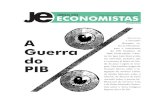 A Guerra do PIB - corecon-rj.org.br · PIB Governo e “mercado” divergem so-bre as estimativas para o crescimento do PIB brasileiro de ... e limites dos mercados domésticos Por