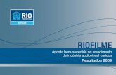 Resultados 2009rio.rj.gov.br/dlstatic/10112/967561/DLFE-206702.pdf/RioFilme... · “A RioFilme trocou o flashback pelo fast forward. Em vez de continuar no modelo antigo de distribuidora
