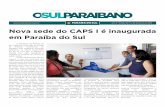 Nova sede do CAPS I é inaugurada em Paraíba do Sulparaibadosul.rj.gov.br/arquivos/transparencia_download/13/Jornal O... · comunidade (bingo, festas temáticas); Atenção e suporte