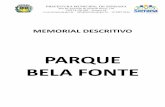 PARQUE BELA FONTE - Prefeitura Municipal de Serrana · O rufo será instalado em torno da guarita sobre a platibanda e a calha de aço galvanizado ... Será instalada na guarita e