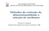 Universidade de São Paulo Instituto de Ciências Matemáticas e de …jbatista/procimg/Aula4_Feature_selection_dim... · que filtros, uma vez que são projetadas especificamente