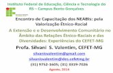 Profa. Silvani S. Valentim, CEFET-MGblog.aai.ifrs.edu.br/arquivos/arq-04.pdf · das Relações Étnico- Raciais e para o Ensino de História e Cultura Afro-Brasileira e Africana •