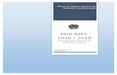 PDA MEC 2016 FINAL 30 06 2016 - Dados Abertosdadosabertos.mec.gov.br/images/pdf/pda-mec-plano-20161222.pdf · Este plano foi construído ao longo do primeiro trimestre do ano de 2016