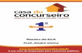 Noções do ECA Prof. André Vieira - Cloud Object Storage · 10 de Assistência Social (Creas) e os demais órgãos do Sistema de Garantia de Direitos da Criança e do Adolescente