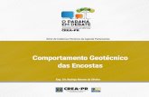 Comportamento Geotécnico das Encostas - Crea-PR177.92.30.55/ws/wp-content/uploads/2016/12/comportamento... · Série de Cadernos Técnicos da Agenda Parlamentar Comportamento Geotécnico