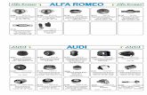 Alfa Romeo ALFA ROMEO Alfa Romeo - Coxins etc - Linha... · PDF fileAlfa Romeo ALFA ROMEO Alfa Romeo Coxim do Amortecedor Diantei-ro Lado Direito 54.004 60.570.731 Alfa 145 / 146