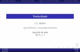J. L. Baliño - edisciplinas.usp.br · Propriedades matemáticasTeoremas de vorticidadeEquação de vorticidade de HelmholtzEscoamentos secundários Teorema de Stokes J. L. Baliño