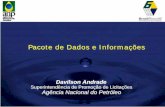 Pacote de Dados e Informações - rodadas.anp.gov.brrodadas.anp.gov.br/arquivos/Round6/arquivos_r6/Apresentacao/R6_DEA.pdf · • Gravimetria 57 mil km. Projeto Bacia de Santos. Projeto