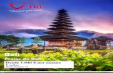 Bali - davia-travel.com fileTUI AMBASSADOR TOURS, UNIPESSOAL, LDA - Mat. C.R.C de Lisboa - Cap. Social: 7 100 000.00 Euros - NIF 514 076 330 - RNAVT 6488 - COD: DPS260319