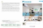 Condicionador de Ar MULTI-SPLIT - daikin.com.br · Quando a operação inverter Powerful é selecionada no ambiente preferencial, a capacidade da unidade