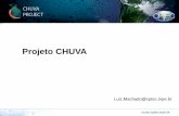 Projeto CHUVA - SOSCHUVAchuvaproject.cptec.inpe.br/portal/en/pdf/CHUVA-Project...Medições de precipitação podem ser realizadas por: Pluviômetro (báscula ou totalizador), radar