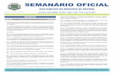 SEMANÁRIO OFICIAL - paulinia.sp.gov.br · Semanário Oficial EXTRA | Paulínia | Edição 1.302 | Paulínia, 19 de março de 2018 | 3 LIZADA PARA ASSESSORIA NA ELABORAÇÃO DE TERMO