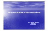 desenvolvimento e intervenção locall [Modo de Compatibilidade] e intervenção locall... · aprendizagem e não apenas um “audit”