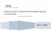 PLANO DE AÇÃO / GRELHA DAS ... - aecampo.b-cdn.net · 2017 / 2020 plano de aÇÃo / grelha das atividades anuais e plurianuais ano letivo 2018 /2019