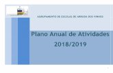 Plano Anual de Atividades 2018/2019 - aearruda.pt com contributos do C.G._final.pdf · 2 O Plano Anual de Atividades para o ano letivo 2018/2019, do Agrupamento de Escolas de Arruda