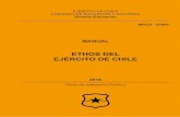 ETHOS DEL EJÉRCITO DE CHILE - cle.ejercito.cl ETHOS DEL EJERCITO DE CHILE .pdf · La identidad del Ejército de Chile, en el sentido ético y particular compromiso de servicio de