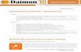 NEWSLETTER DAIMON - daimon.com.brdaimon.com.br/inc/site/pdf/news/Newsletter 28_05_15.pdf · A diversificação da matriz energética fazia parte da proposta do Granja Marileusa desde