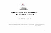UNIDADES DE ESTUDO 1ª ETAPA - 2019colegiosalesiano.com.br/arquivos/site/2018/katia/unidades-de-estudo-8... · Trabalho oral ou escrito sobre o livro: ... los falsos amigos. 8,0 AV2
