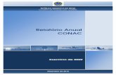 Relatório Anual CONAC - defesa.gov.brdefesa.gov.br/arquivos/aviacao_civil/relatorio/rel_conac_2009.pdf · II - propor o modelo de concessão de infraestrutura aeroportuária, ...